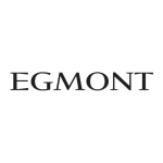 Logo Egmont - partnera Pilkonowego Games Roomu 2021.