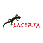 Logo Lacerta - partnera Pilkonowego Games Roomu 2021.